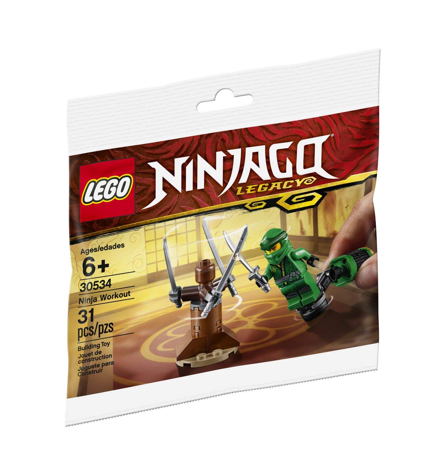 LEGO Ninjago Ninja Workout Polybag Set 30534 (Bagged)