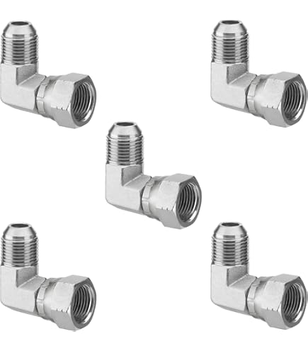 Parker 4 FTX-S Male Adapter 1/4 JIC X 1/8 NPT Male Steel: Amazon