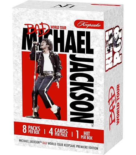 Amazon.com: Michael Jackson Bad World Tour Keepsake Premiere Hobby