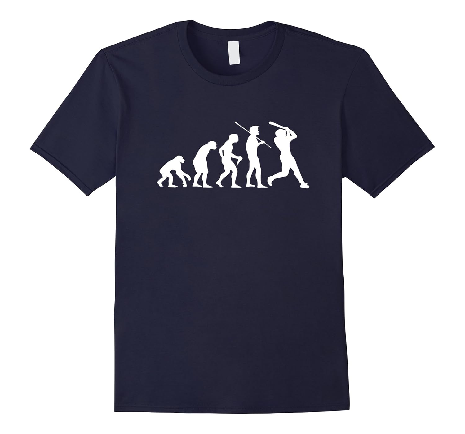 Funny Baseball T-Shirt Evolution-ANZ