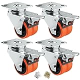 ASHGOOB Caster Wheels, 2inch Casters Set of 4 Heavy