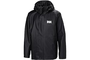 HELLY-HANSEN Helly Hansen womens Juniors & Kids Juniors Moss Rain Coat Jacket With Full Rain Protection