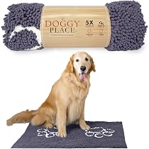 My Doggy Place - Ultra Absorbent Microfiber Dog Door Mat, Durable ...