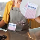 DGBDPACK EP-3632-1 Server Note Pads 5 Pack Pink Guest Check Books 250 Orders view 6