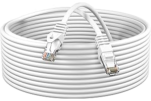 Cables Direct Online Cat5e 100FT Network Ethernet Patch Cable, 350Mhz Internet Wire, Compatible with PC, Laptop, Modem, Route
