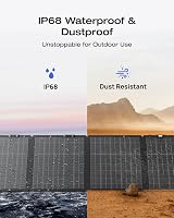 EF EcoFlow 220W Lightweight Solar Panel Bifacial N-Type 25% Efficiency IP68 view 7
