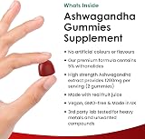 NEW LEAF Ashwagandha Gummies 1200mg 3 Month Supply 5% Withanolides UK Made view 2