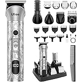 Ufree Beard Trimmer for Men, 7 in 1 Electric Shavers Razor, Cordless Hair Trimmer, Men's Grooming Kit for Body Hair, Nose, Face & Mustache, Birthday Gifts for Men, Husband Father