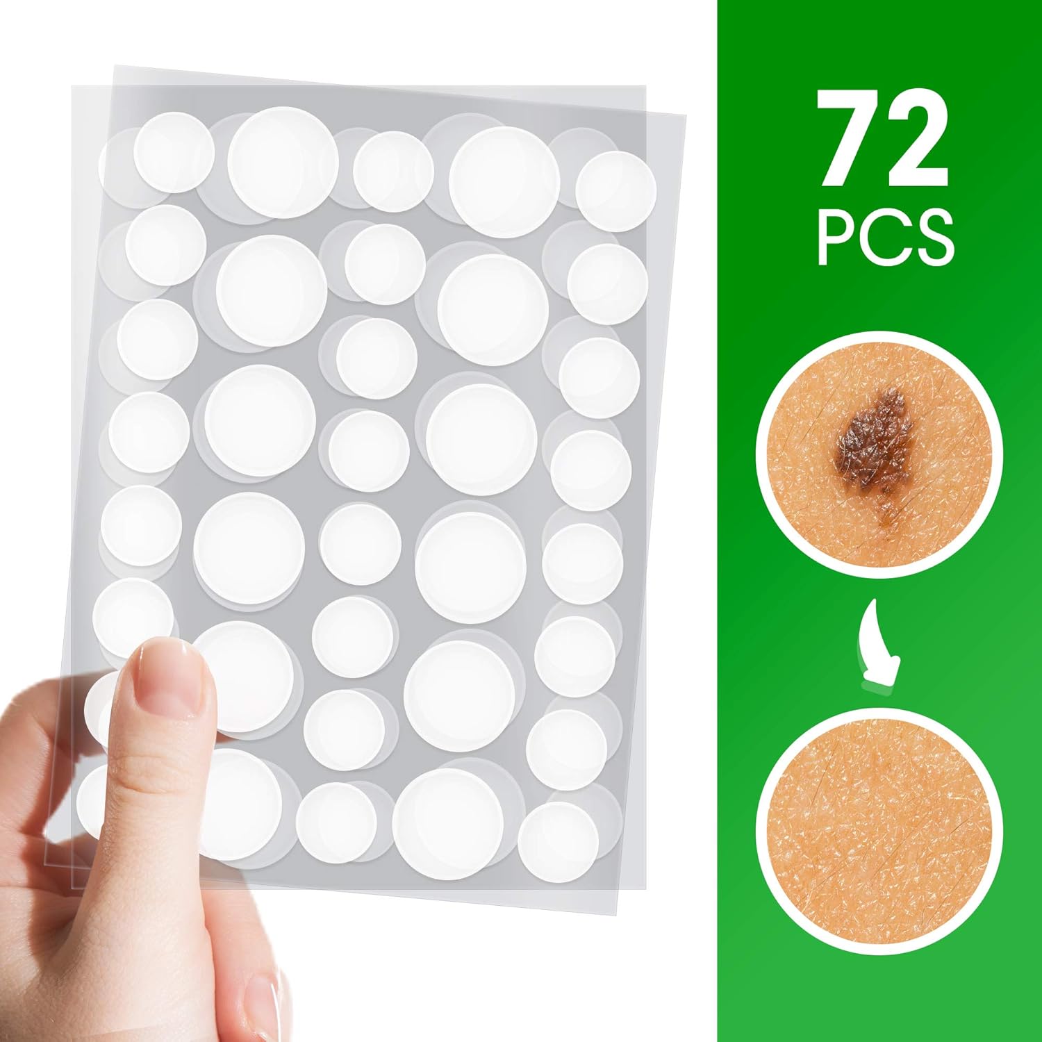 Hello Sunshine Skin Tag Remover Patch,Natural Ingredients, improved formulation skin tag remover, Covers and conceals skin tags, Tags dries and fall away: Beauty