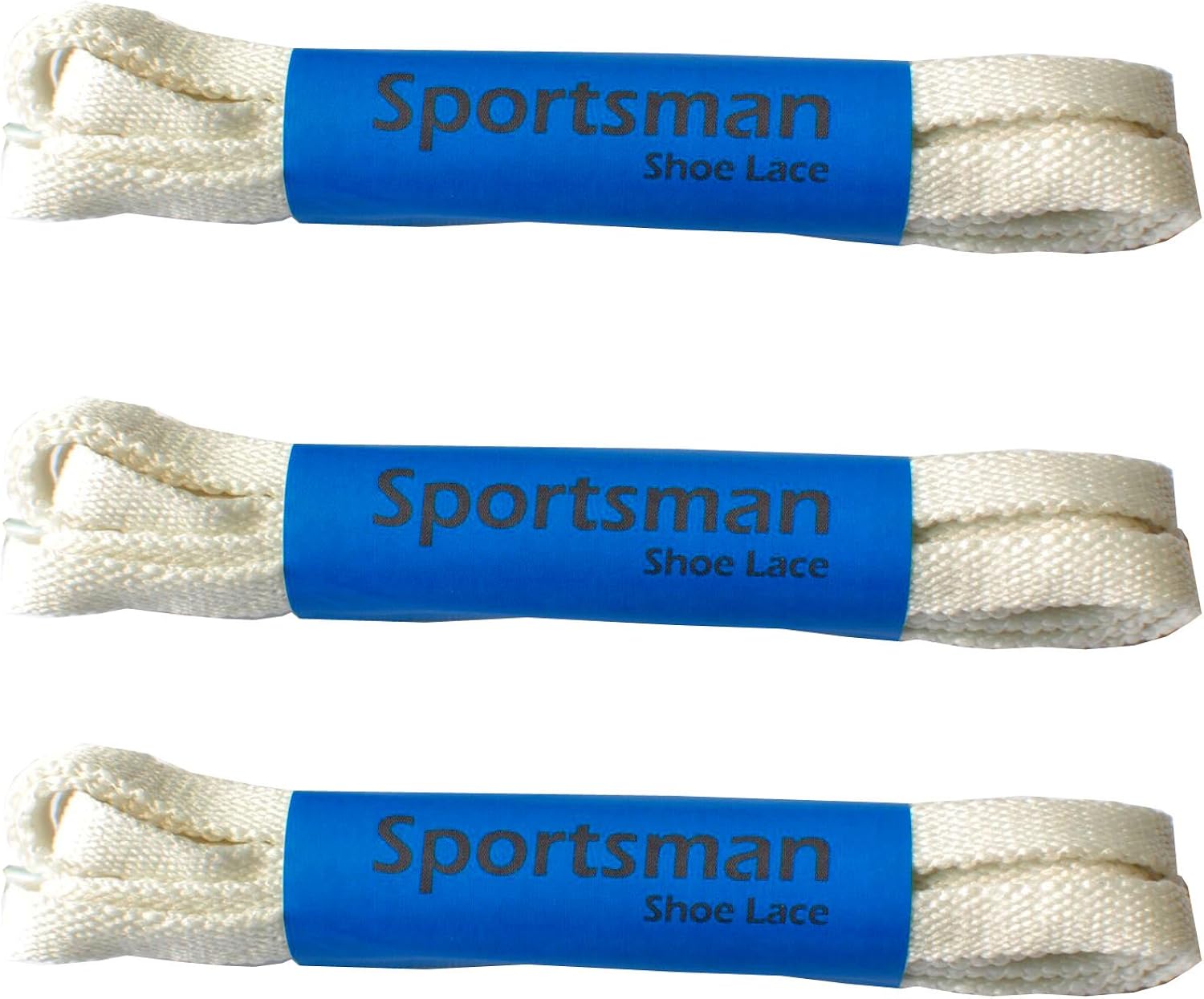 Buy Flat Fashion Off White Laces for Sneakers, Pack of 3 pairs Shoe