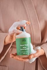 Urtekram Hand Wash Wild Lemongrass Vegan Organic Natural 300ml view 3