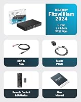MAJORITY Fitzwilliam Bluetooth Internet Radio DAB FM Spotify Connect 90+ Presets view 7
