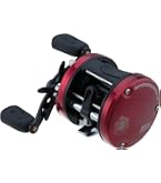 Abu Garcia Ambassadeur C4 Conventional Reel, Size 5600 (1292714), 4 Stainless Steel Ball Bearings + 1 Roller Bearing, Carbon Fiber Star Drag, Max of 15lb