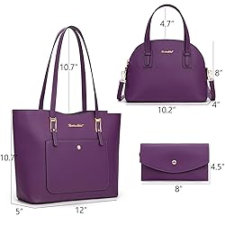 Montana West 3PCS Purses for Women Tote Bag and