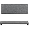 NiuYichee 2 PCS Bathroom Sink Vanity Trays(8.66" * 3.15"), Diatomaceous Earth Coasters, Kitchen Soap Tray, Water Absorbing Stone Used for Hand Soap & Plants & Cosmetic Bottles in The Modern Home