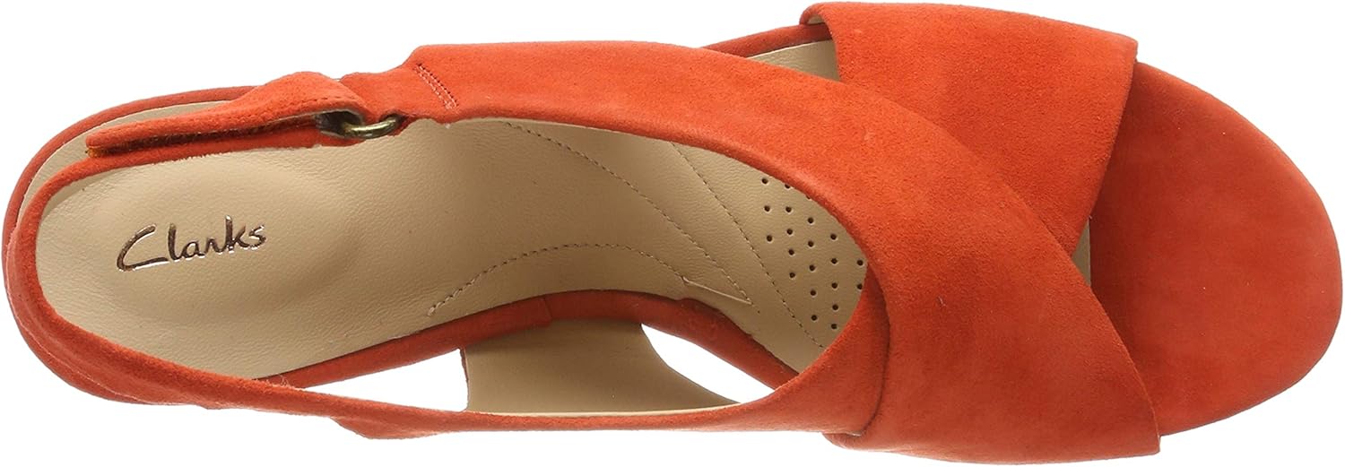 clarks maritsa lara orange
