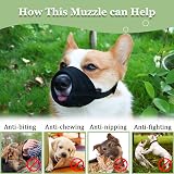 Mayerzon Dog Muzzle Soft Mesh Small Medium Large Adjustable 7 Sizes view 8