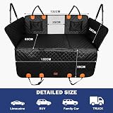 JOEJOY Back Seat Extender Dog Car Seat Cover Waterproof Foldable view 6