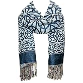 Ladies Celtic Heritage Scarf, Ancient Celtic Style Design, Super Soft. Versatile Fashion Accessory.