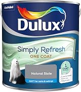 Dulux Simply Refresh Matt Emulsion Paint Natural Slate 2.5 l Pack 1 view 3