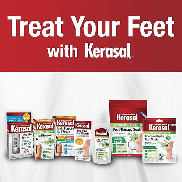 KERASAL FOOT THERAPY SOAK, FOOT SOAK FOR ACHY, TIRED AND DRY FEET, 2 LBS