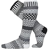 Solmate Socks - Mismatched Knee High Socks, USA Made with Recycled Cotton Yarns
