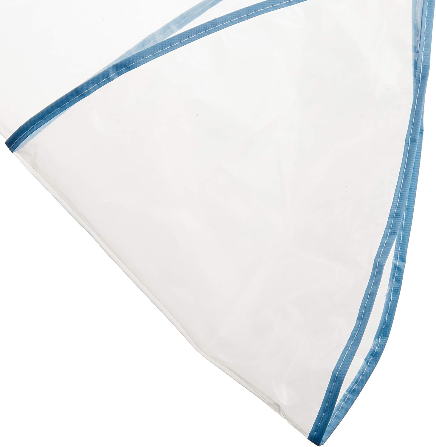 Juvale 12-Pack Clear Waterproof Rain Bonnet Hat with Visor, Transparent with Blue Trim at  Women’s Clothing store