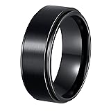 Udolfly Mens Fidget Rings Anxiety Rings for Men