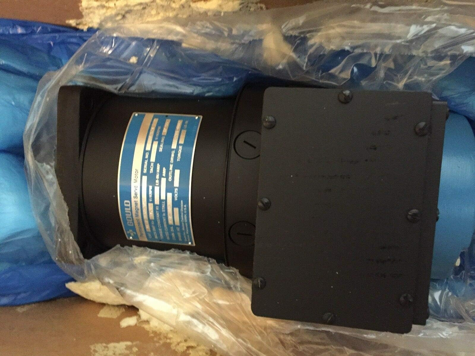 NEW GOULD M131-H60B-9K0F PERMANENT MAGNET SERVO MOTOR 33A,37.8 TORQUE,BOXZK