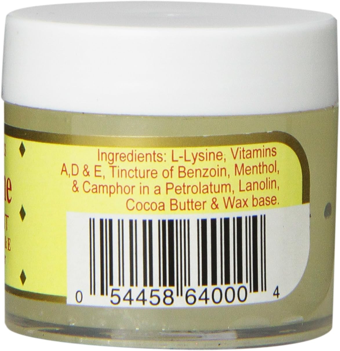 Basic Organics L-Lysine Lip Ointment, 0.875 oz: Health & Personal Care