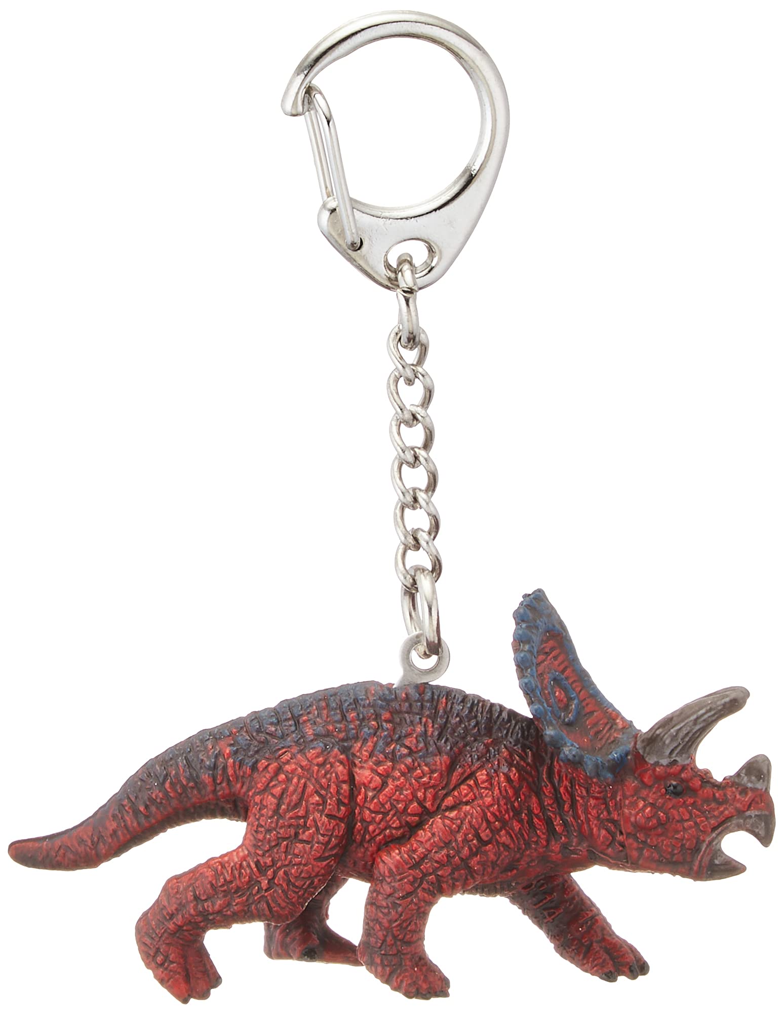 Schleich Triceratops Dinosaur Figure Keychain