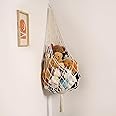 Corner Stuffed Animal Hammock - Macrame Toy Storage Net For Plushie Organization