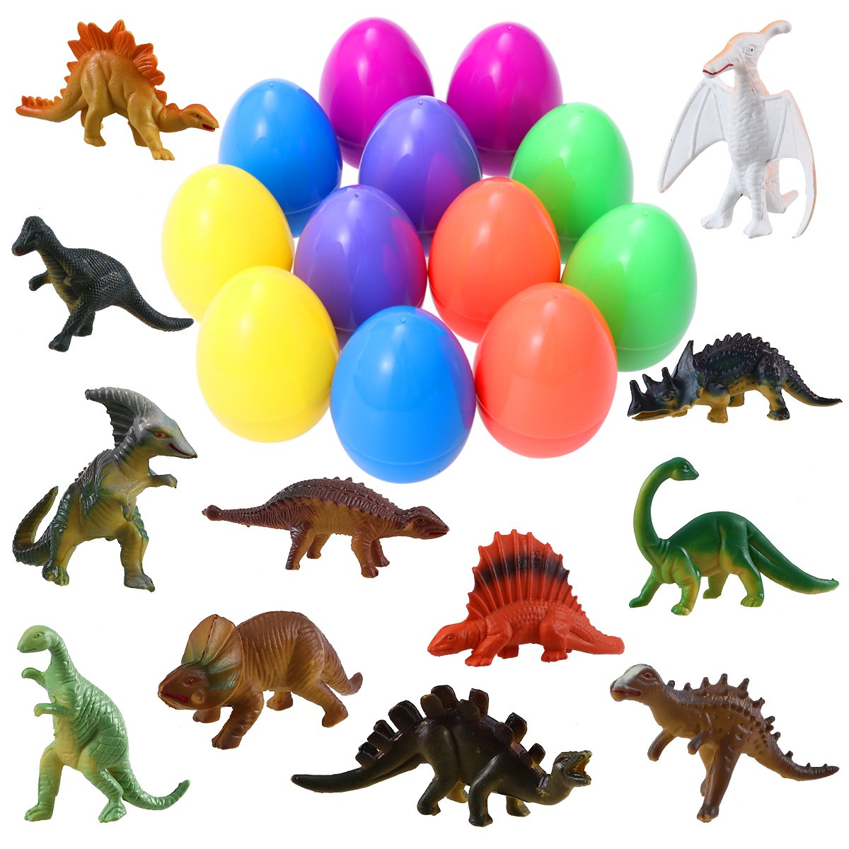 plastic dinosaur easter eggs