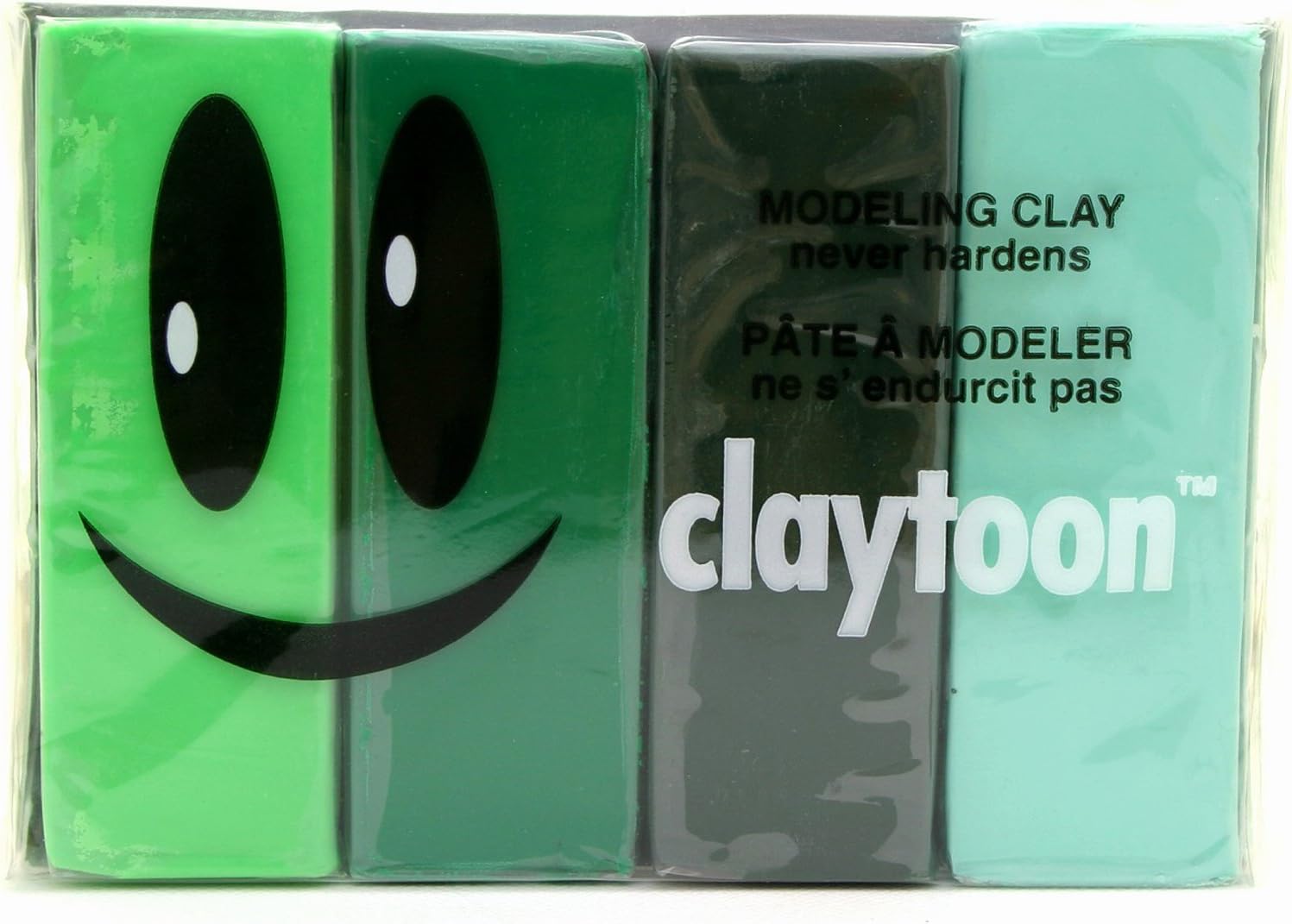 green modeling clay