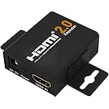 2160P 3D 4K HDMI Signal Repeater Extender Booster Adapter Over Signal HDTV 60 Meters Lossless Transmission