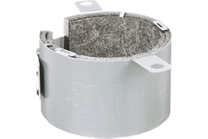 3M TALC Fire Barrier Ultra Plastic Pipe Device ULTRA-PPD2, 2 in Metal Collar Assembly, Pack of 10, Heat-Expanding 3M Fire Barrier Ultra GS Material