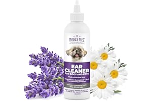 Mighty Petz Dog Ear Cleaner – Gentle Pet Ear Wash for Routine Ear Hygiene for Dogs and Cats, 8 oz