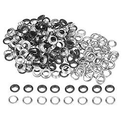 HARFINGTON 200 Set Color Round Grommets 10mm