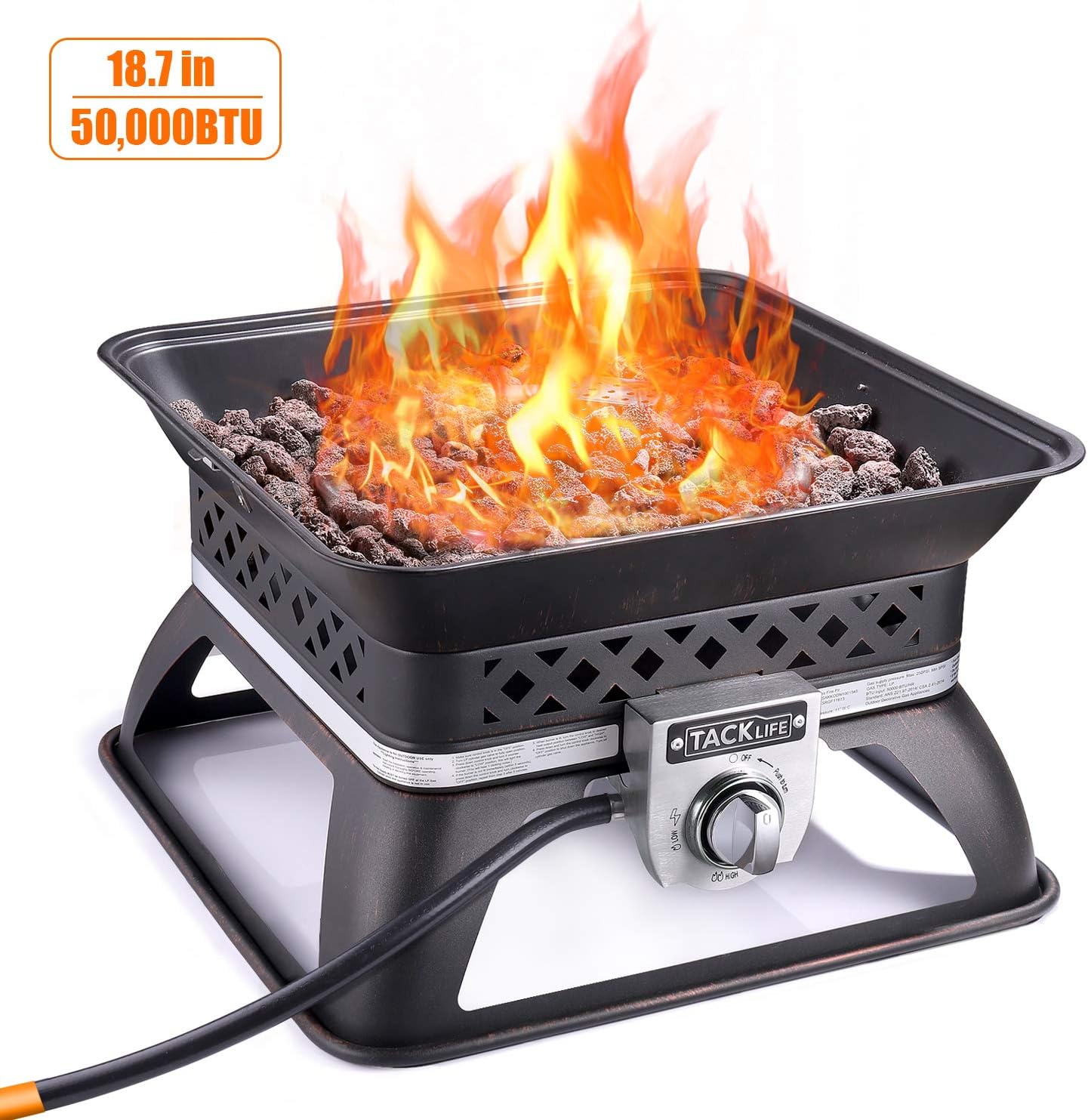 Amazon Com Tacklife Gas 18 7 Inch 50 000 Btu Auto Ignition