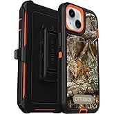 OtterBox iPhone 15, iPhone 14, & iPhone 13 (Only) - Defender Series Case - Realtree Blaze (Camo) - Screenless - Rugged & Durable - with Port Protection - Holster Clip Includes
