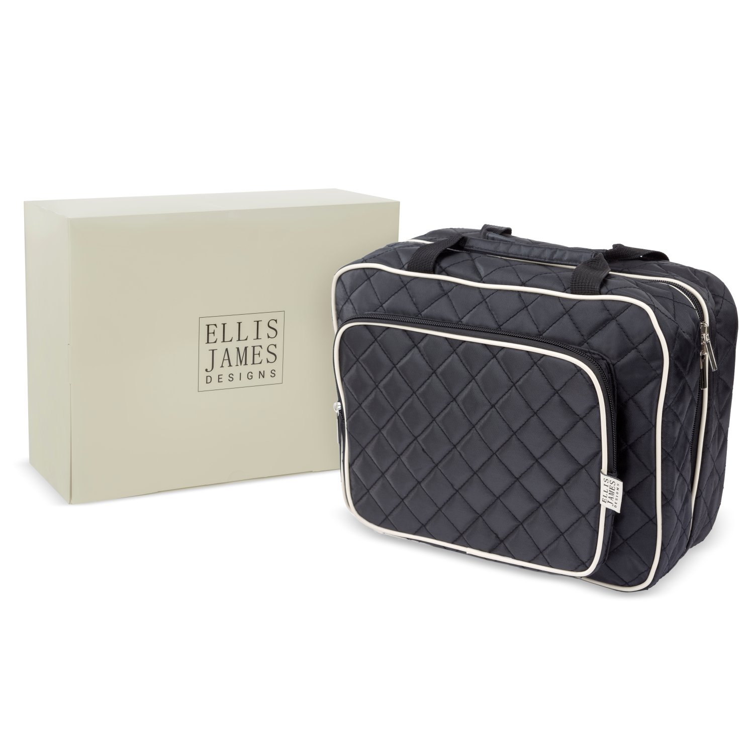 Ellis James Designs Large Travel Makeup Bag Organizer