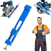 Adjustable Cutting Machine Base Guide, New Circular Saw Milling Positioning Clamp, Circular Saw Milling Clamp Precision Wood Cutting Guide for 4-6inch Small Precision Cutting and Milling Tasks