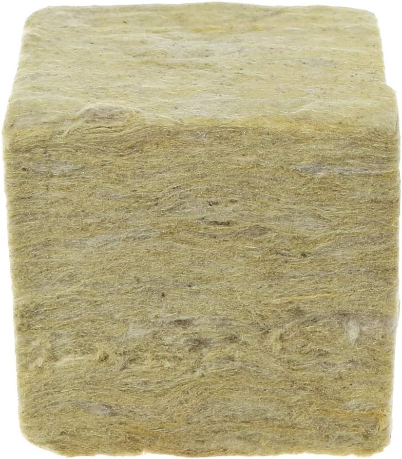 RROVE Rockwool Cubes Hydroponic Grow Media Soilless Cultivation Planting Compress Base