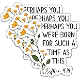 (3Pcs) Perhaps You were Born for Such Stickers Motivational Quotes Stickers Decal Waterproof Vinyl Stickers Adult for Laptop Kindle Car Tumbler Water Bottle Mug Phone Notebook Helmet Size 3”x2.9”