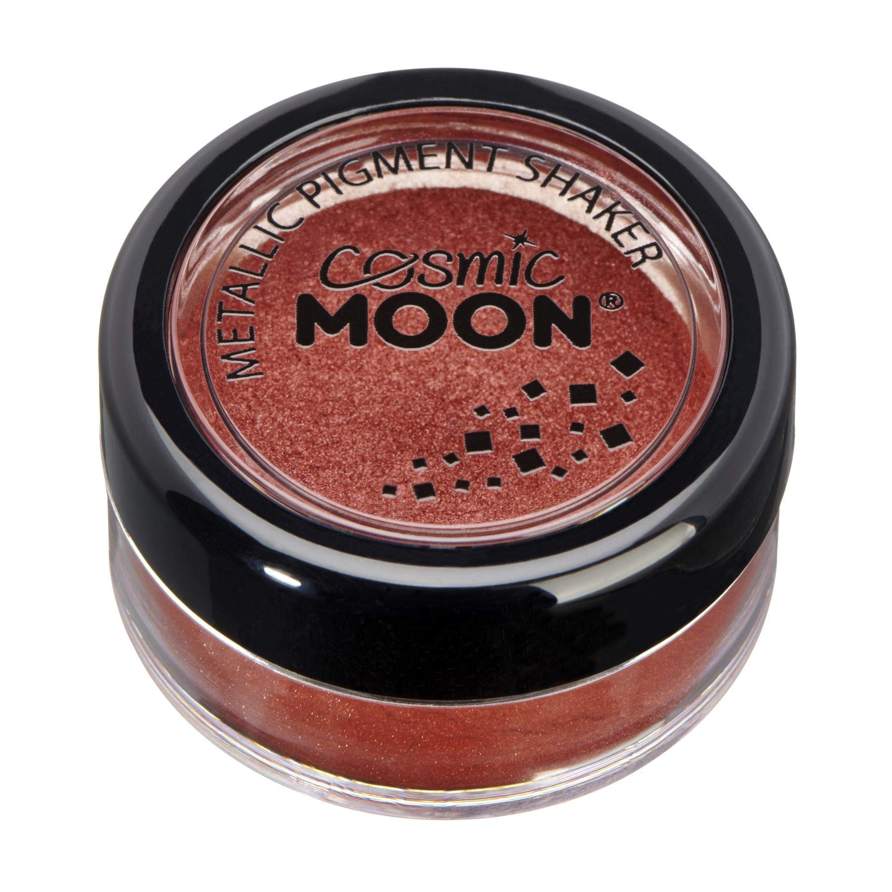 Matte Metallic Pigment Loose Face Powder | Red | Cosmic Moon | Cosmetic Pearlescent Powder | Eye Shadow, Makeup for Face, Eyes & Body