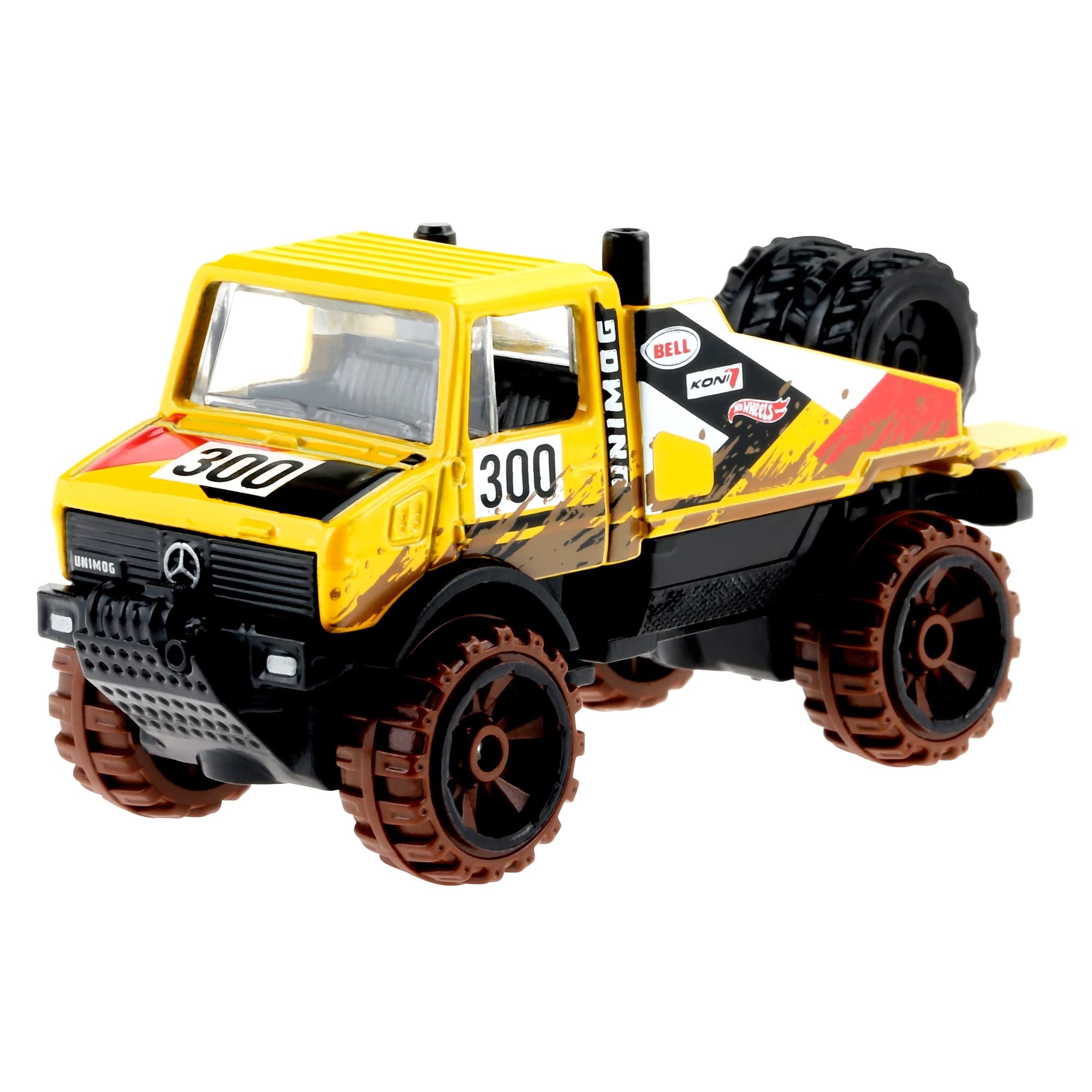 Hot Wheels Mercedes-Benz Unimog 1300 Off-Road Mud Runners 1/5