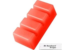 LFUTARI Snowboard and Ski Wax - Universal Snow Block Wax - Ski and Snowboard Racing Wax for Protecting The Ski and Snowboard Accessories