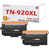 PrinterPro™ Compatible with Brother TN920XL High Yield Black Toner Cartridge tn-920 XL HL‐L5210DN L5210DW L5210DWT L6210DW L6