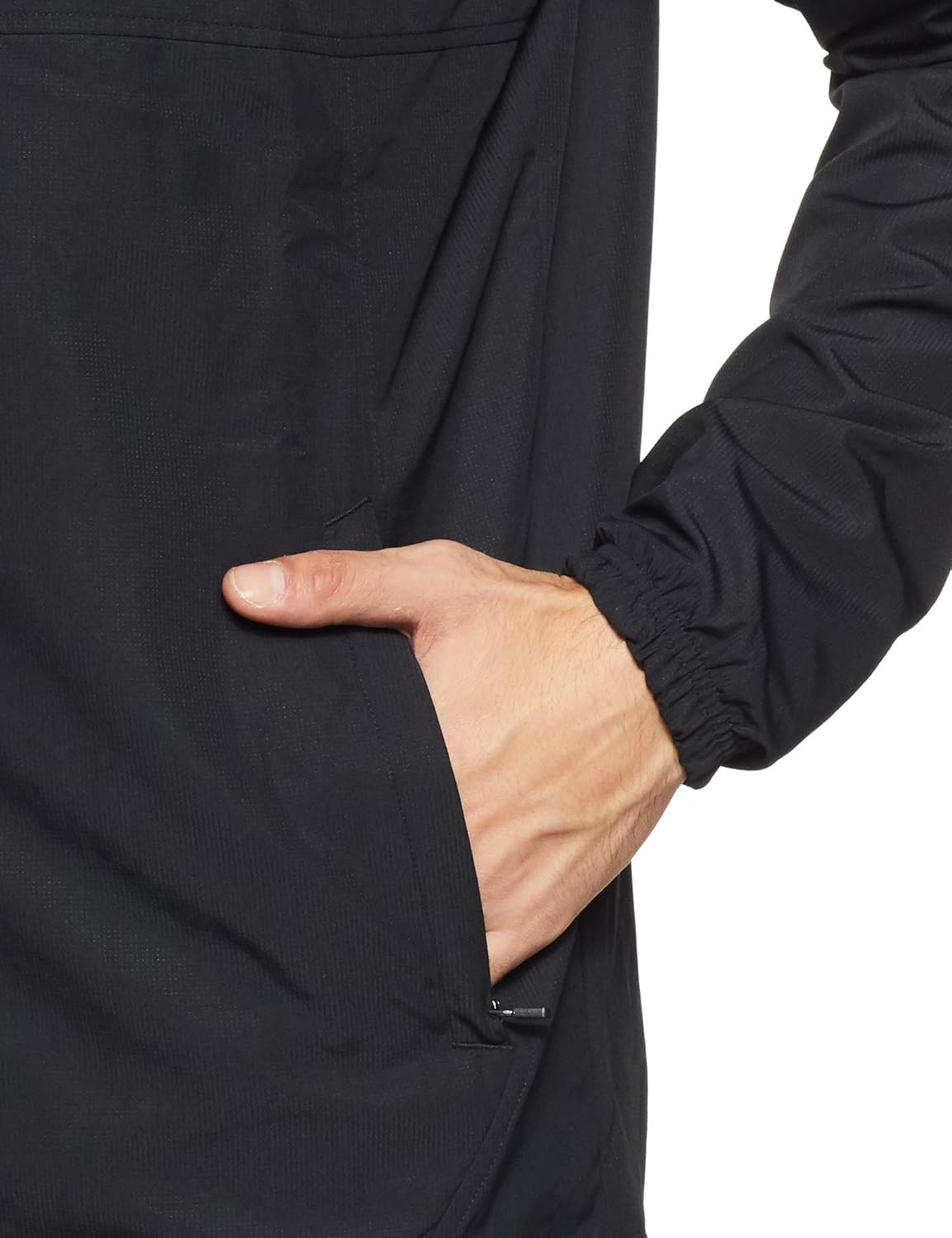 men's ua sportstyle woven full zip hoodie