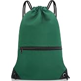 HOLYLUCK Drawstring Backpack Bag Sport Gym Sackpack